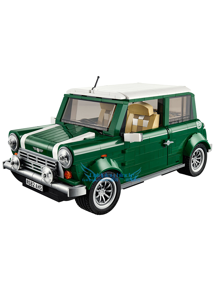 LEGO乐高迷你库珀跑车积木玩具模型