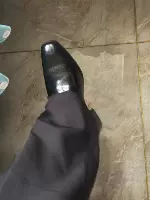 末日小豆子增高皮鞋红底尖头英伦风马丁靴2025春季新款