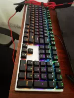 達爾優EK815機械鍵盤108鍵真機械軸遊戲電競鍵盤合金鍵盤全尺寸