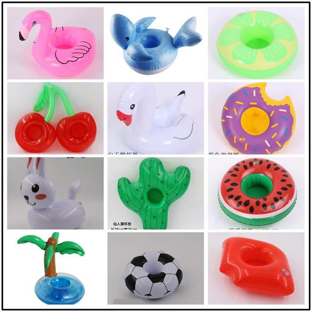 PVC Inflatable Water Floating Unicorn Beer Can Drink Holder - Xiamen