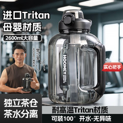 Large Capacity Water Bottle 2026 New Model Sports Water Bottle, Drop-Resistant, High Temperature Resistant, Summer Fitness Water Bottle