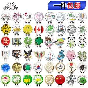 Golf hat clip Golf Mark's new standard ball accessories fan supplies clip Mark