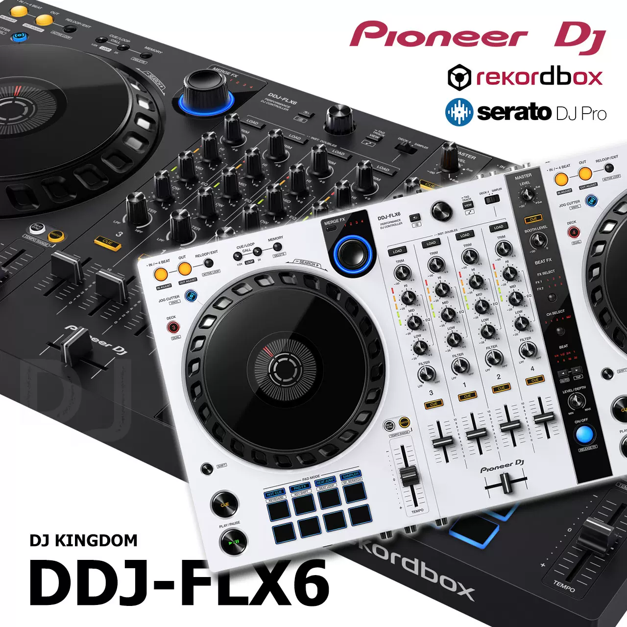 Pioneer先鋒DDJ-FLX6 DJ控制器midiDJ控制器送正版軟體禮包-Taobao