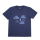 Circ Store x YAN CONG Artist Cooperation Blue Car T-shirt Handmade Silk Screen Printing