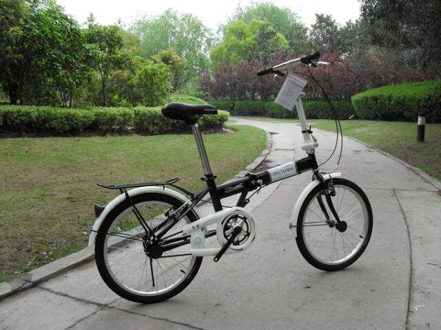 灰鼠16寸折叠车 单速折叠自行车 单车 脚踏车 飞扬清仓特价_不打折