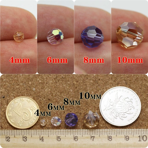 Подлинный австрийский кристалл 5000 ананасовые шарики 4/6/10 мм круглые шарики Diy шашлыки из бусин