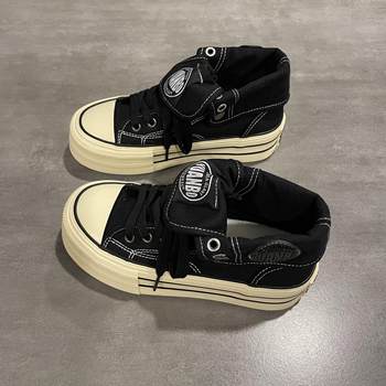 Small guys in autumn to increase women's shoes high street shoes