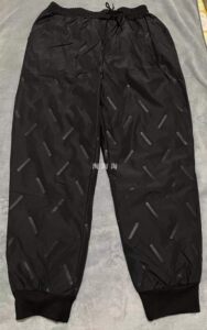 
2024 fashionable casual sports pants trousers with leg elastic waist down cotton trousers broken code clearance no return no exchange