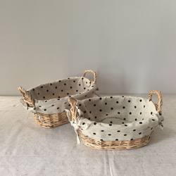Special Offer: Get 2! ins Japanese-Style Minimalist Wicker Storage Baskets, Storage Baskets for Desktop and Dormitory Use