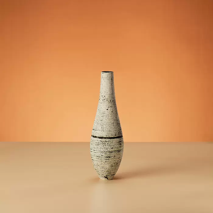 日本陶藝家野口寬齋手作陶器：JOMON花器花瓶藝術收藏（現貨）-Taobao