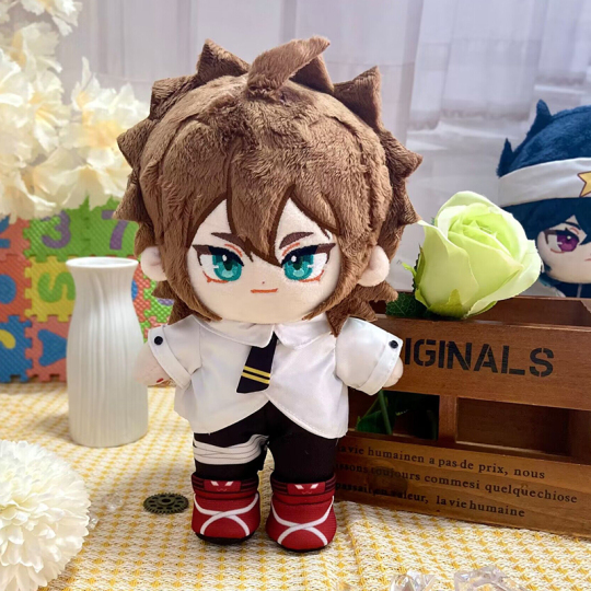 安迷修公仔雷狮毛绒玩具凹凸世界动漫周边20CM 换装娃娃