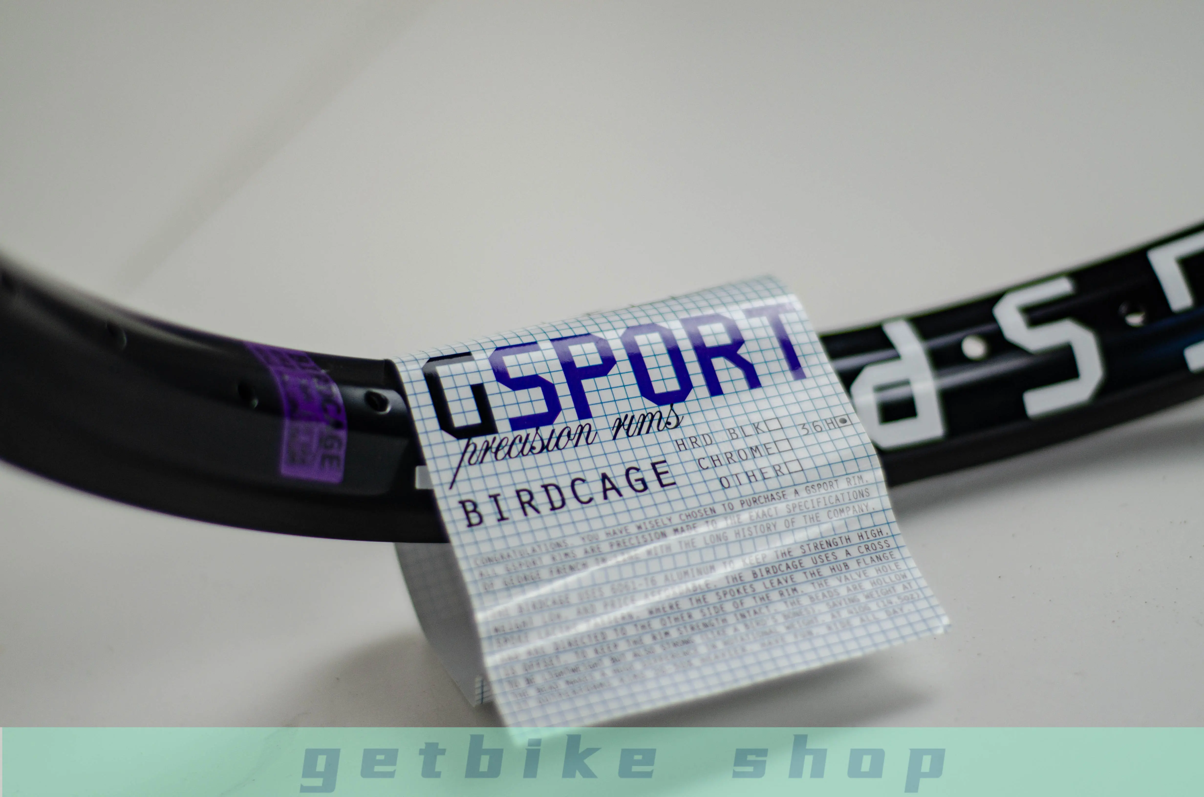 Gsport Birdcage Chrome BMX リム GSPORT BIRD CAGE GSport Ribcage