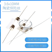 Ống cầu chì gốm 3,6x10MM Cầu chì 250V 0,5A1A2A3.15A4A5A6.3A8A10A12A