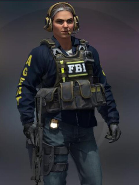 Anti -terrorist elite CSGO surrounding clothes FBI agent coach jacket jacket men's spring and autumn thin models

