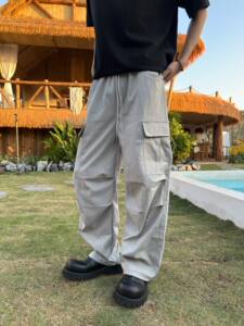 
Solid color straight overalls men's trendy brand loose new casual wide-leg pants men's spring and summer mid-waist long pants