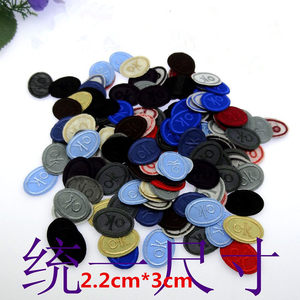 
Multicolor small OK embroidered rose cloth patch with adhesive tape for clothes and pants, down black patch patch for children's jeans