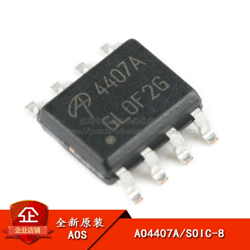 Chính Hãng Chính Hãng AO4407A SOIC-8 P-channel-30V/-12A SMD MOSFET Ống Hiệu Ứng Trường Chip