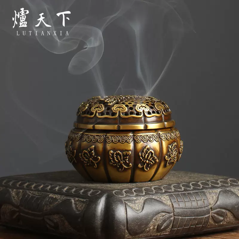 銅器 蘇工 百蝶菊帯蓋暖手炉 香炉香道具 室内香炉 装飾品 工芸品 置物 銅器 蘇工 百蝶菊帯蓋暖手炉 香炉香道具 室内香炉 装飾
