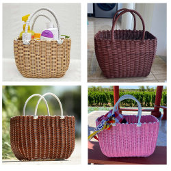 Picnic supplies ins bathroom large capacity bath basket