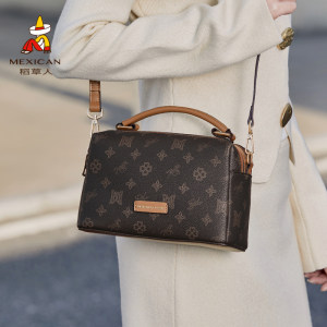 
Scarecrow Bag Women 2026 New Retro Shoulder Crossbody Bag Large Capacity Handbag Presbyopic Boston Bag