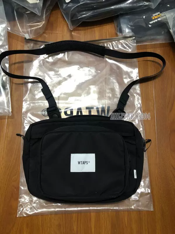 现货WTAPS BANDREEL/BAG.NYLON.CORDURA® 19AW 可拆卸胸包挎包-Taobao 