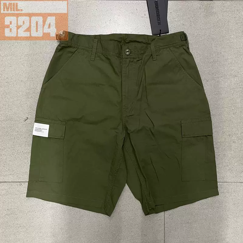 现货WTAPS CARGO SHORTS .NYCO.OXFORD 19SS 工装裤短裤