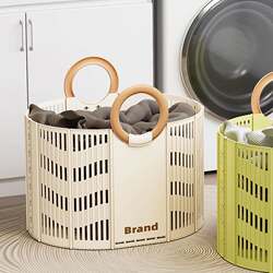 Dirty Laundry Basket for Home Use, Foldable Laundry Hamper for Bathroom, Stylish and Luxurious Design