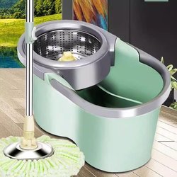 Automatic Dehydration Rotating Mop Bucket Set, Mop Bucket with Wringing Function, Special Water Bucket for Washing Mops, Floor Mop Bucket