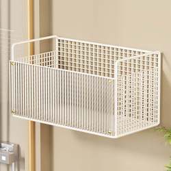 Bathroom Storage Rack, Wall-Mounted Storage Rack, Wall-Mounted Storage Box, No-Drill Rack, Special Storage Hanging Basket for Toilet