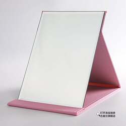 Mirror, Makeup Mirror, Foldable, Tabletop, Portable, High-Definition, Student Dormitory, Princess Style, Female, Large and Small Sizes, Desktop Dressing Mirror