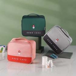 Medical Kit Portable Travel Outdoor Storage Health Kit Medicine Box Travel Family Medicine Home Fabric Medicine Box