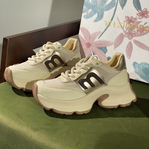 
Physical counters removed from the counter designer brand thick-soled dad shoes women's sports and casual shoes fashionable and versatile women's shoes 9873