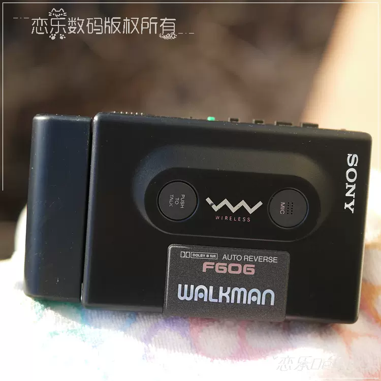 索尼SONY 早期无线收放磁带随身听WM-F606 故障品收藏机型！-Taobao