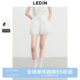 Lecho A version of lace lace shorts 2025 summer new elastic waist wide-leg pants small casual white shorts