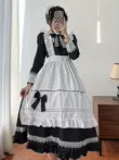 Cosplay sexy hầu gái  lolita anh cao quý người giúp việc trang phục cos quần áo sexy đen trắng dài tay anime lolita nam cộng với kích thước váy Trang phục hầu gái maid cosplay trang phục cosplay hầu nữ 