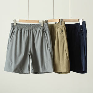 
Off-season men's woven nylon lightweight shorts, sports and fitness loose quick-drying three-quarter pants, plus size men's clothing