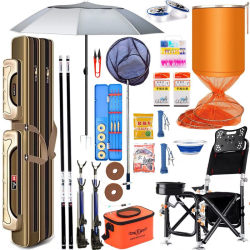 Guangwei Fishing Rod Set Complete Equipment Fishing Rod Platform Fishing Rod Fishing Gear Set Combination Carbon Rod 28 Tune Carp Fishing Rod