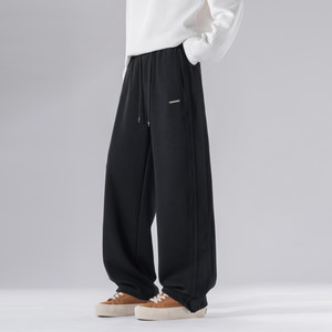 
Full of tonality! American-style scimitar! Plush and thickened! Winter men's loose wide-leg sports and casual sweatpants