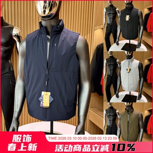 
A small amount from Dujia! High-end outdoor! New autumn and winter men's lightweight stand-up collar functional cotton vest jacket