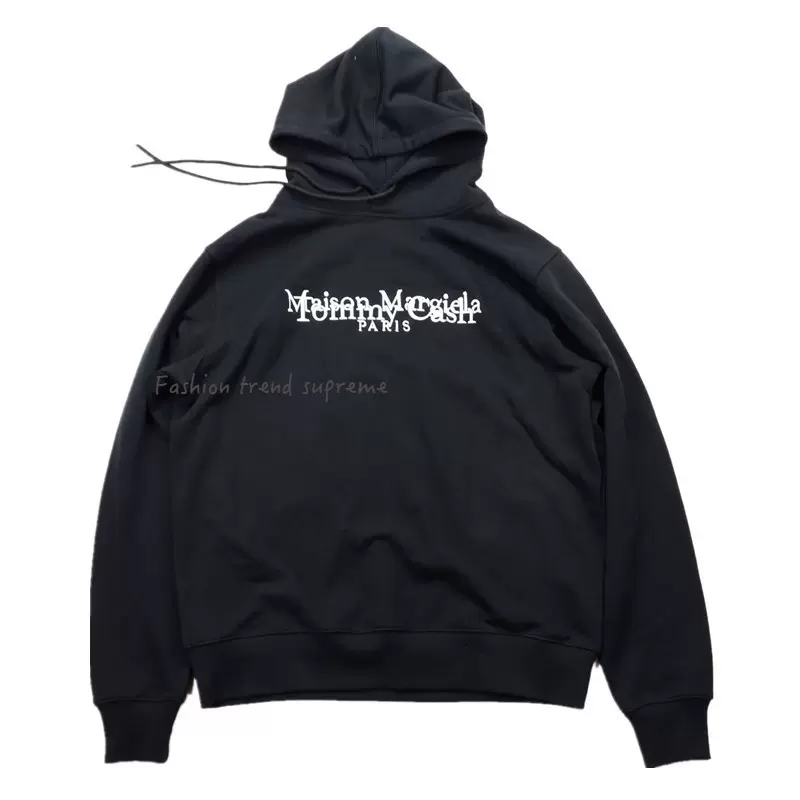 Maison Margiela X Tommy Cash Mm6 T Shirt 刺绣字母连帽衫卫衣