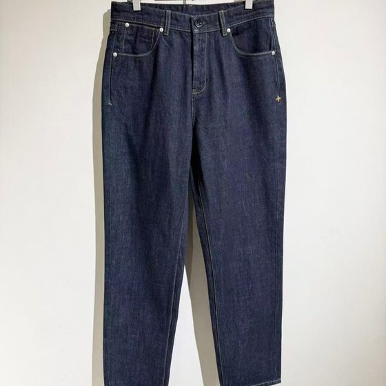
Emperor's Famous Store Japan imported original color jeans with fine workmanship for men's new navy blue straight pants