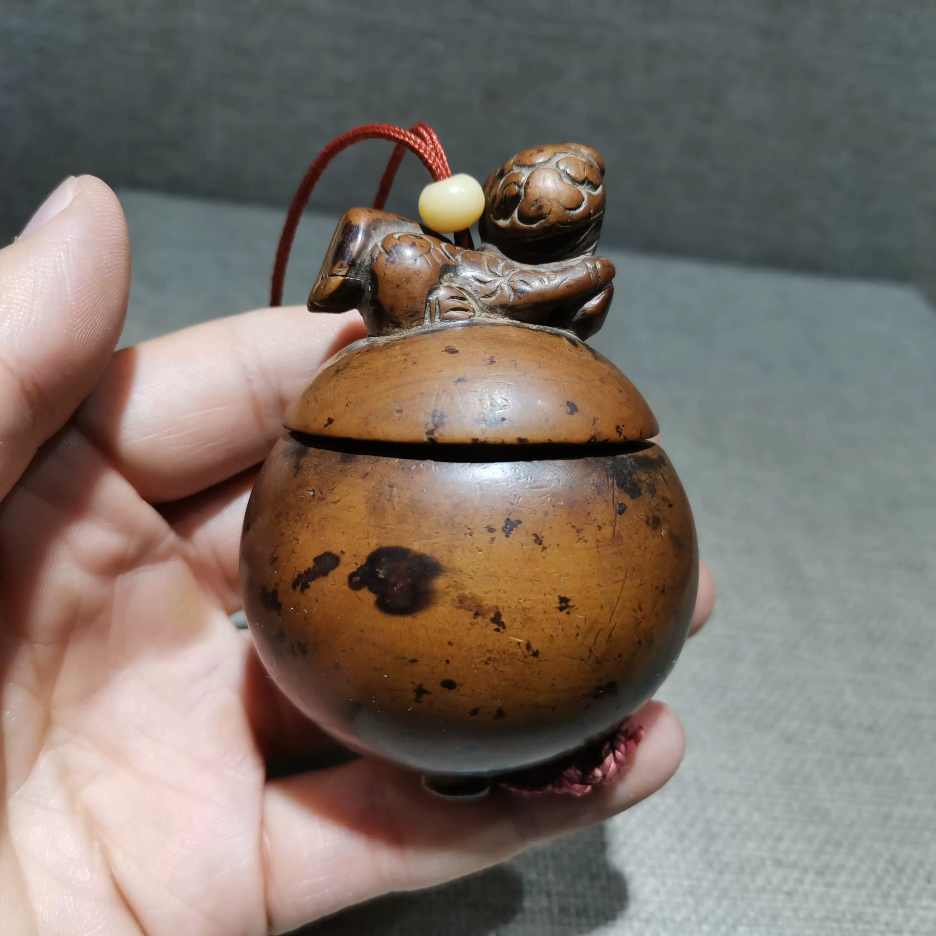 獅子 吉祥獣 彫刻 天然石 古玩 置物 インテリア 工芸品 美術品 A1377