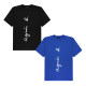 AB classic letter logo printing heavy cotton T -shirt women large size round neck casual simple neutral shirt summer tee