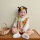 25 baby clothes autumn clothes baby spring clothes fashionable pure cotton long-sleeved onesie spring autumn princess ha-shirt outing crawling clothes