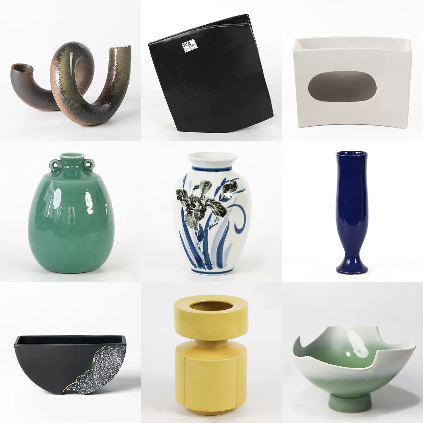 池坊　いけばな　草月流　龍生派　小原流　陶器花器　高さ74cm 華道具 池坊いけばな草月流龍生派小原流陶器花器高さ74cm 華道具