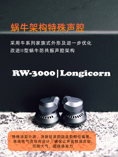 Yincrow RW3000 HiFiヘッドホン - 1.2m有線イヤホン