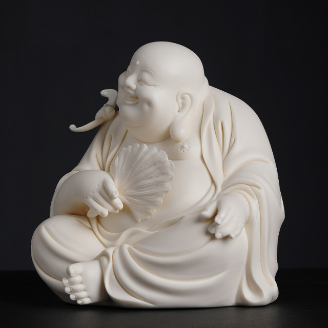 Dai Yutang Lin Jianping Ceramic Ornaments Maitreya Laughing Buddha ...