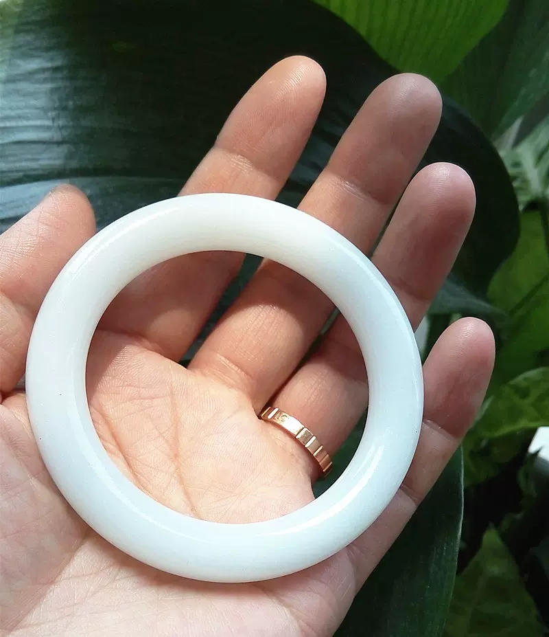 缅甸翡翠A货ブレスレット本物保証N109