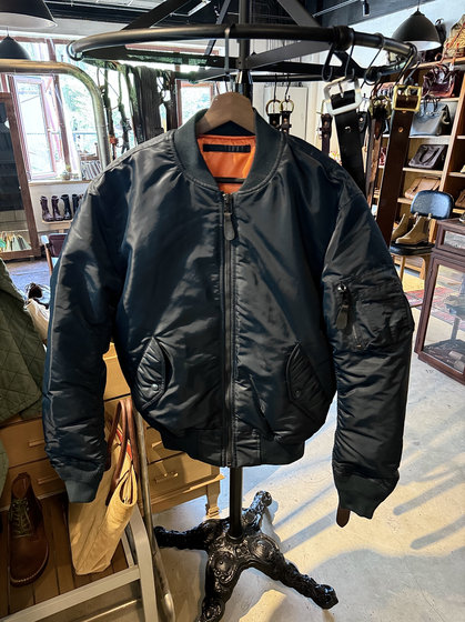 
Wool lining classic solid color ma1 flight suit jacket couple style baseball uniform military style cotton jacket trendy cycling suit