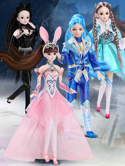 
Five years later, Xiao Wu and Tang San doll doll Xiao Wu Tangshan male sack figures compare to doll toys women